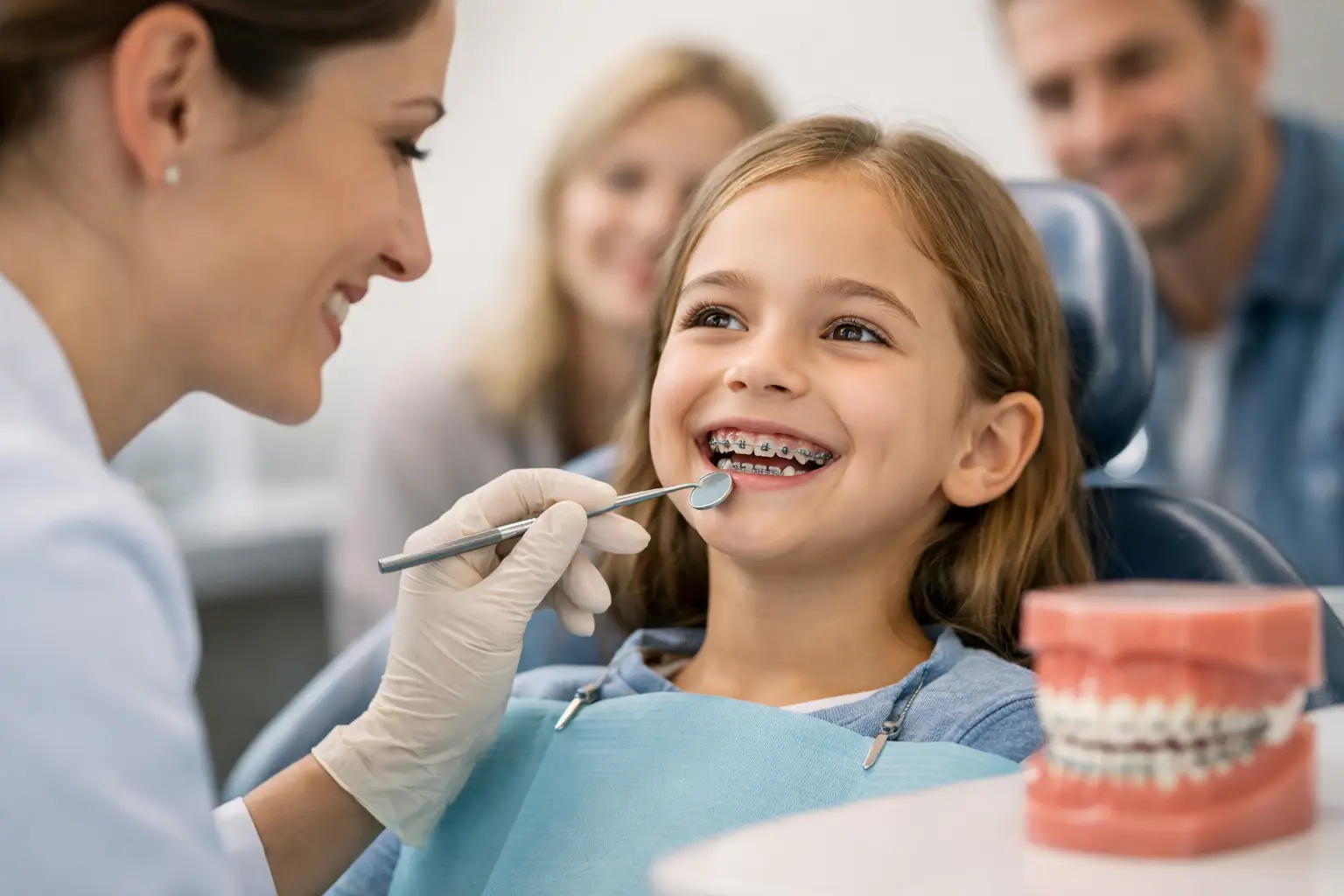 Aparat dentar pentru copii: când e necesar